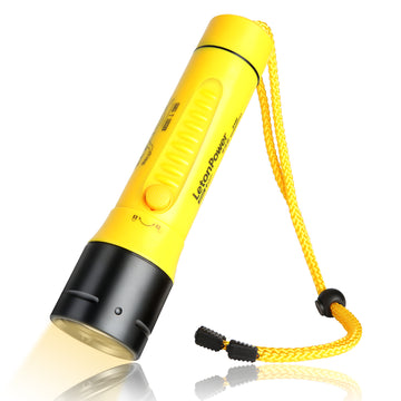 Hunter P100 Tauchtaschenlampe (1800 Lumen/Spotlight-Tauchlampe) 